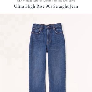 Abercrombie and Fitch jeans